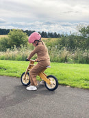 Løbecykel i træ - Mustard - FLEXA - Fra 3 år