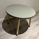 Legebord Ø60 - Natural Green - FLEXA
