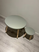 Legebord Ø60 - Natural Green - FLEXA
