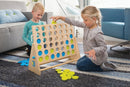 Fire-På-Stribe i træ - stor XL version - BS Toys