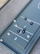 Shuffleboard - Grå  - Mål: 122 x 33 cm
