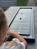 Shuffleboard - Grå  - Mål: 122 x 33 cm