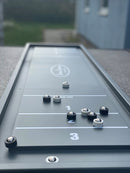 Shuffleboard - Grå  - Mål: 122 x 33 cm