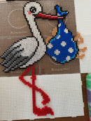 Hama Perler Midi 6000 stk Lysegrå (205-70)
