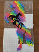 Hama Perleplade Midi - Firkant Stor 15x15 cm - Gennemsigtig (234TR) - Samlefunktion