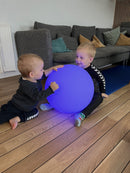 Kugle med LED lys - 16 farver - Ø:40 cm - inkl fjernbetjening.