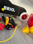 BRIO 30332 - Dachsie gravhund - Trækdyr - 20 cm - Fra 1 år.