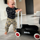 BRIO 31351 - Lære-gå-vogn - Sort - Fra 9 mdr.
