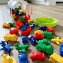 Learning Resources - Køretøjfigurer i plast - 72 stk