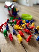 Learning Resources - Dinosaur-figurer i plast - 108 stk