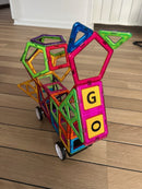 Magplayer magnetlegetøj - 208 dele Transformer