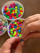 Elastiksnor 1,2 mm x 25 m pastel lilla