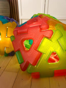 Gennemsigtig Gigant Polydron sæt 60 dele