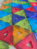 Polydron KinderMag Gennemsigtig - 48 dele