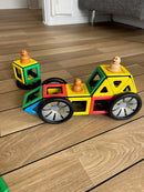 Polydron Magnetisk Hjulsæt - 92 dele - Fra 3 år