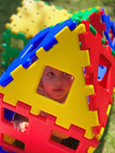 Polydron XL sæt - 36 dele - fra 3 år