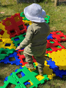 Polydron XL sæt - 24 dele - fra 3 år.