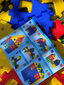 Polydron XL sæt - 72 dele - fra 3 år