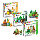Magna-Tiles Dyr & Figurer - 75 stk. transparent.