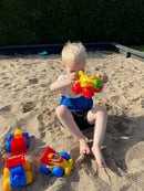 Sandkasse Bilpakke fra Dantoy - 17 cm - 12 stk.