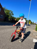 Rose Løbecykel m. Ballondæk - STOR - fra 5-6 år