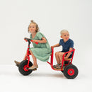 Rose Mellem Taxacykel - Punkterfri Ballondæk - fra 4-10 år.