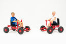 ROSE Gokart Stor - med Punkterfri Ballondæk - fra 5 - 99 år.