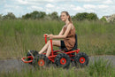 ROSE Gokart Kæmpestor - med 6 stk. traktordæk - fra 5 - 99 år.