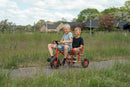 Rose Mellem Taxacykel - Punkterfri Ballondæk - fra 4-10 år.