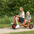 Rose Mellem Taxacykel - Punkterfri Ballondæk - fra 4-10 år.