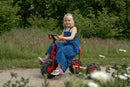 Rose 3-hjulet Pedalcykel - Traktordæk - fra 4-10 år.