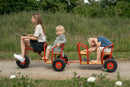 Rose Mellem Taxacykel - Punkterfri Ballondæk - fra 4-10 år.