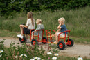 Rose Mellem Taxacykel - Punkterfri Ballondæk - fra 4-10 år.