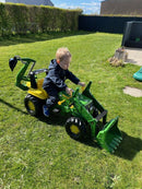 RollyJunior - John Deere pedaltraktor - Fra 3 år.