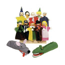 Hånddukker  - 12 stk eventyr  (25-30 cm) - Billede 1