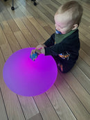 Sten-lampe med LED lys - 16 farver - Ø:40 cm - inkl fjernbetjening.