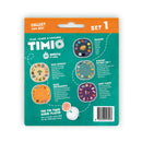 TIMIO Disksæt 1 - 8 sprog - 5 discs (DK/UK)