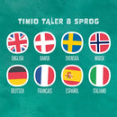 TIMIO Disksæt 4 - 8 sprog - 5 discs (DK/UK)