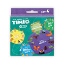 TIMIO Disksæt 4 - 8 sprog - 5 discs (DK/UK)