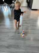 Babylegetøj - Pony Trækdyr i plast fra TOLO - Fra 1 år.