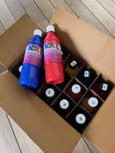 Akrylmaling - 15 stk. Mixed Farver - blank 500ml