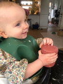 Dantoy tiny skålesæt - BIO-plast - Grå-Grøn/Grå-Brun - 2 dele - Fra 0 mdr.