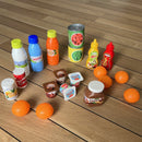 Ecoiffier - Legemad - Madsæt - 20 dele