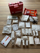 OX-ON Førstehjælpskasse - Rød - Den STORE kasse