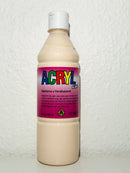 Akrylmaling - blank 500ml - beige - 1 stk