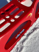 RollySnow Cruiser Kælk i rød farve - L:94 cm - Fra 3 år.