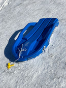 Kælk RollySnow Shark - Blå - L:103 cm - Fra 3 år.