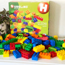 Hubelino - Farvede Byggeklodser - 120 dele