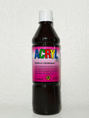 Akrylmaling - blank 500ml - brun - 1 stk