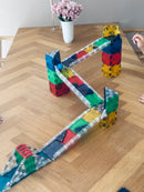 Magna-Tiles - Rail Racers Kuglebane - 90 dele